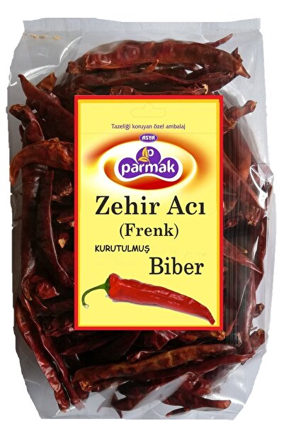 Parmak Çok Acı Kurutulmuş Tüm Biber 1 Kg