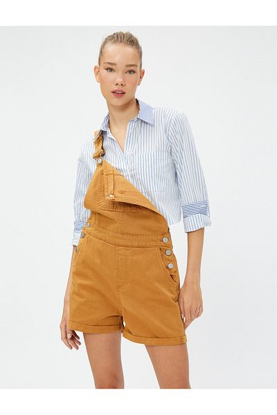 Koton Jumpsuit mit Shorts und Taschen