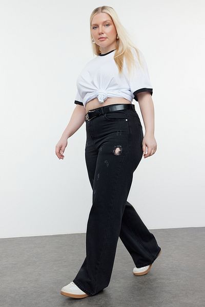 Trendyol Curve Black Bag - Stylish and Convenient