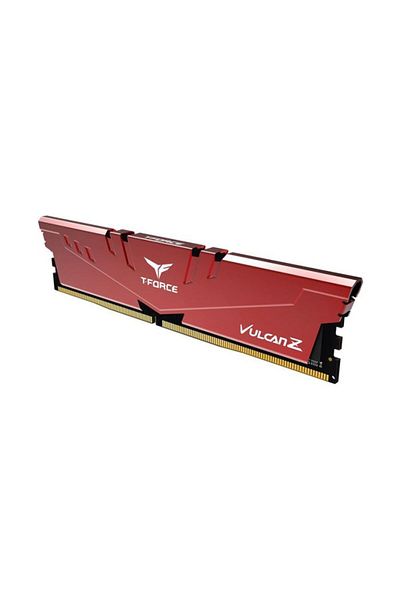T-Force Team 16Gb Ddr4 3200Mhz Cl16 Pc Ram Vulcan Z Red Tlzrd416G3200Hc16F01