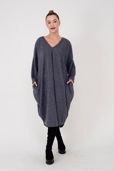 Park Moda 23-6364 MESSINA ΤΣΕΠΗ ΛΕΠΤΟΜΕΡΕΙΑ ΠΛΕΚΤΟ ΦΟΡΕΜΑ με λαιμόκοψη