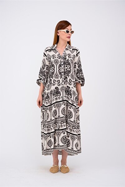 Park Moda An10385 Regina Flounce Dress