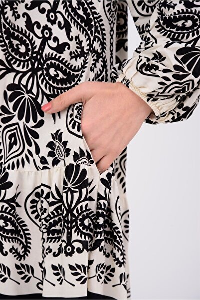 Park Moda An10385 Regina Flounce Dress