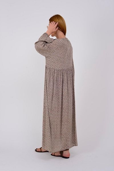 Park Moda An10494 Φόρεμα με τραγανό λουλούδι με πομπόν