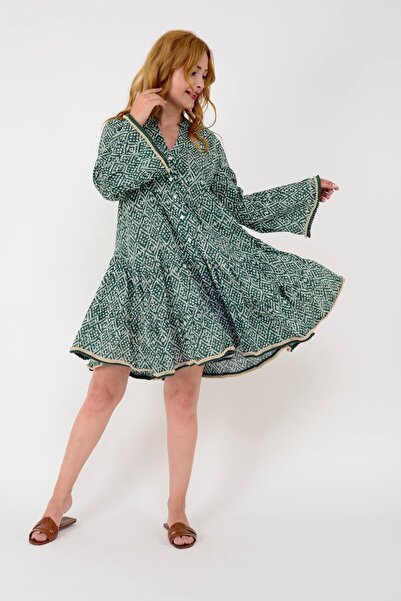 Park Moda AN179 MARIN ΚΟΝΤΟ ΦΟΡΕΜΑ ΜΕ ΠΟΝΤΟΝΙΑ