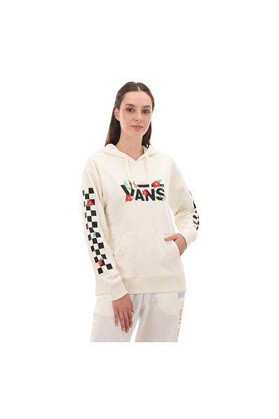 Vans White Vans Fleurs Bff Hoodie - 000JG9FS81-R Women's Sweatshirt