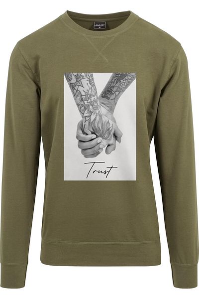 Mister Tee Herren Trust 2.0 Yuvarlak Yaka