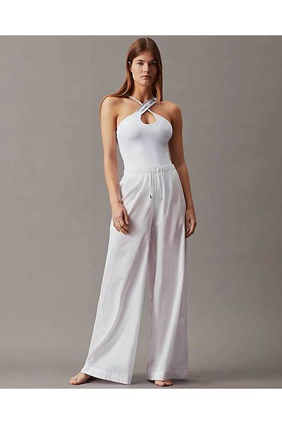 Calvin Klein White Women Pants Styles Prices Trendyol