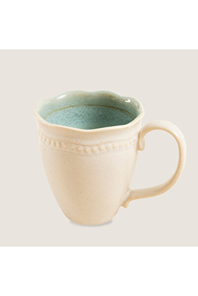 Chakra Green Vintage Mug - 14 cm