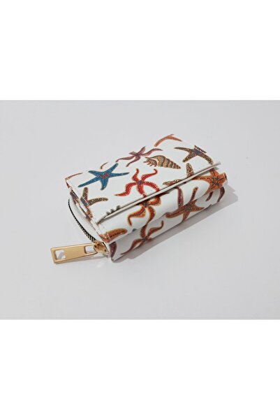 renkli çiçekler Portofel pentru copii cu model caracatiță 11x8 CM