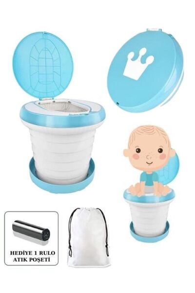 MooieBaby's Katlanabilir Çocuk Tuvaleti Plus,çok Fonksiyonlu Alıştırma Tuvaleti