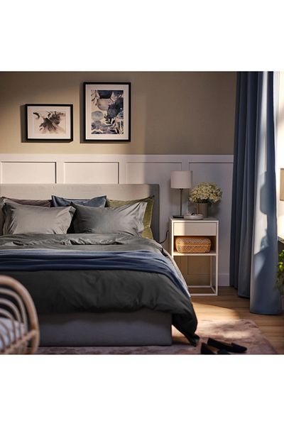 IKEA LUKTJASMIN 150x200cm Single Duvet Cover Set