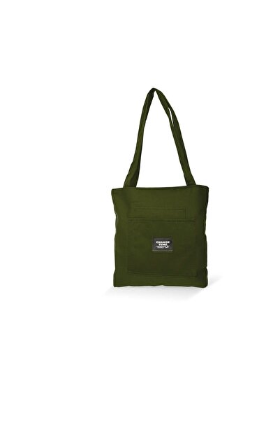 GNG 3 Bölmeli Bez Çanta Kol Çantası Omuz Çantası