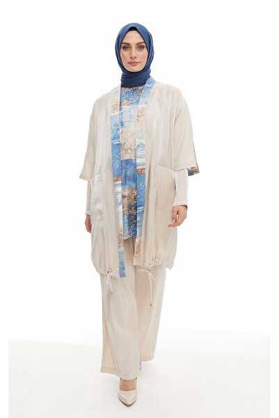 Setrms BLUE Triple Set with Shiny Fabric -2427200