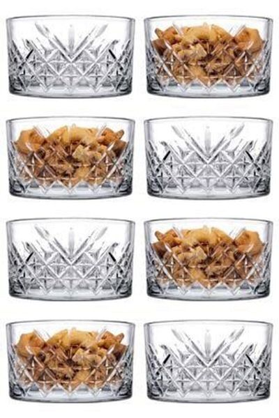 Paşabahçe Timeless Snack Bowl 8 Pieces 4546325