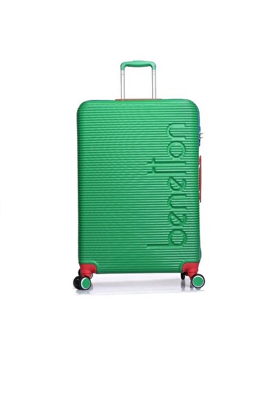 Benetton Trolley 70 Cm Yeşil Unisex Valiz