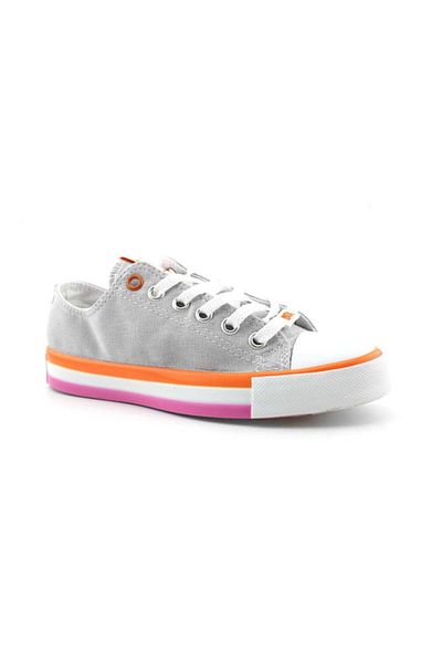 Bulldozer 211935   Women's Sports Shoes-Grey Orange