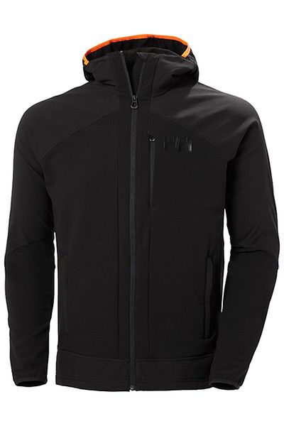Helly Hansen HELLY HANSEN ELEVATION SHIELD FLEECE ΠΑΛΤΟ ΜΑΥΡΟ Ανδρικό παλτό