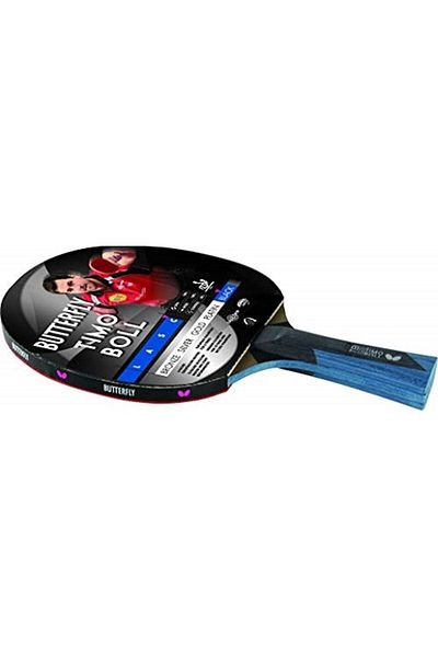 BUTTERFLY Tt-bat Timo Boll Blk Colorful Unisex Table Tennis Racket