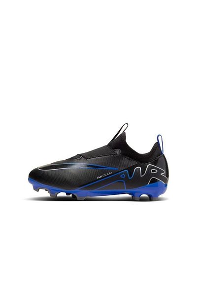 Nike JR ZOOM VAPOR 15 ACADEMY FG/MG BLACK παιδικά παπούτσια ποδοσφαίρου