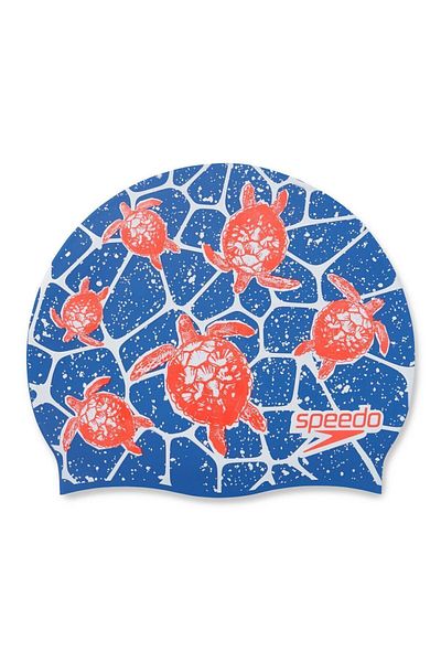 SPEEDO SPEEDO SLOGAN PRT CAP JU Boneta albastra pentru copii