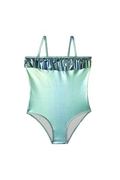 SLIPSTOP Starry Swimsuit Green Παιδικό μαγιό