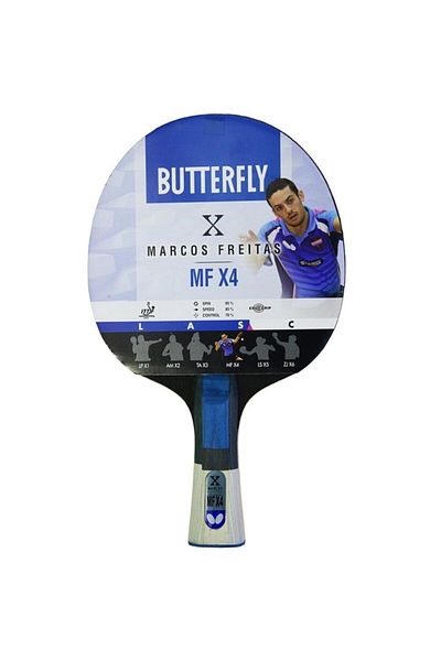 BUTTERFLY Marcos Freıtas Mfx4 P.p. Racket Colorful Unisex Table Tennis Racket