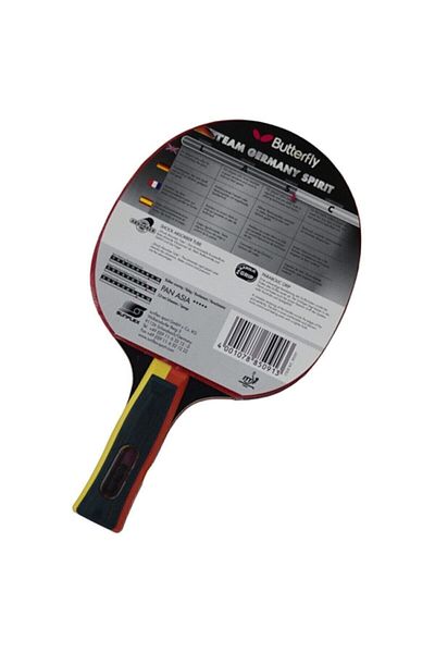 BUTTERFLY Team Germany Spırıt P.p.racket Colorful Unisex Table Tennis Racket