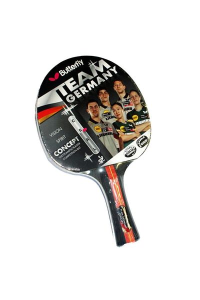 BUTTERFLY Team Germany Concept P.p.racket Colorful Unisex Table Tennis Racket