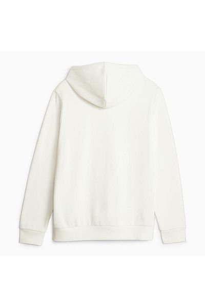 Puma ESS+ Μεταλλικό λογότυπο Hoodie FL Ζεστό ΛΕΥΚΟ Γυναικείο Φούτερ