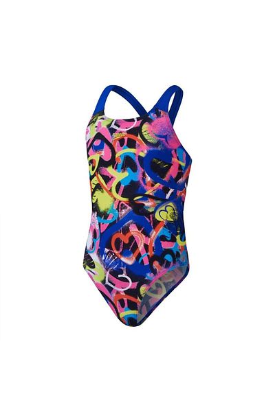 SPEEDO Costum de baie Allover Powerback pentru fete
