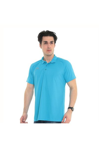 raru Ανδρικό μπλουζάκι πόλο Nox Blue