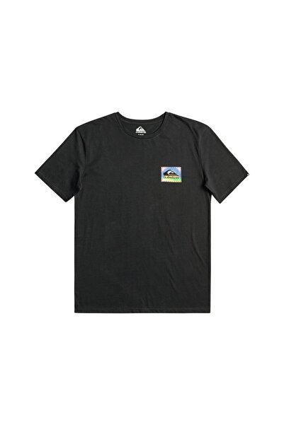 Quiksilver Ανδρικό μπλουζάκι COLOURFLOW M TEES Anthracite
