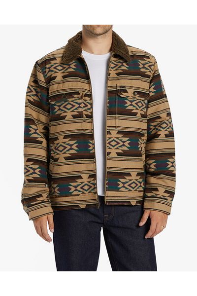 BİLLABONG Billabong Ανδρικό μπουφάν Barlow Sherpa Gravel Abyjk00184-grv