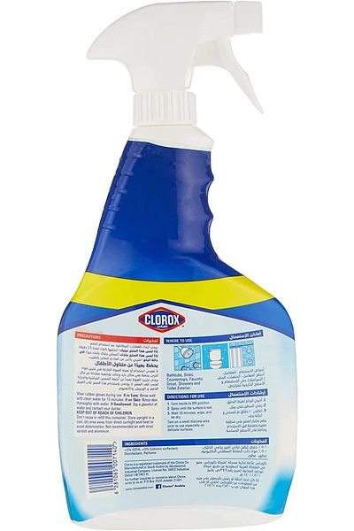 Clorox Disinfecting Bathroom Cleaner, Spray Bottle, 750 mililitres