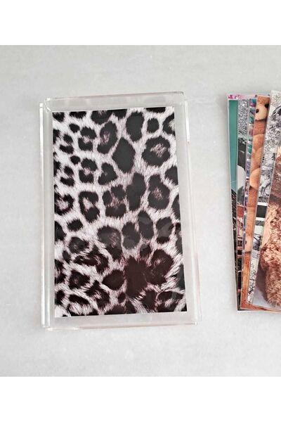 Byken Sunumluk Desen Altlık -leopar