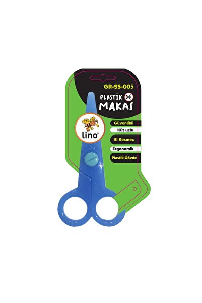 Lino Plastik Çocuk Makası Mavi