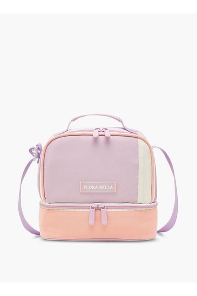 Flora Bella by Shoexpress Colourblock Lunch Bag with Adjustable Strap