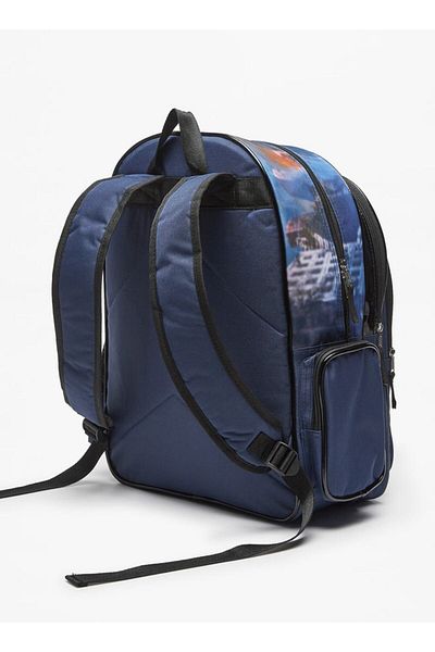 Shoexpress Avengers Print Backpack with Adjustable Shoulder Straps - 46x34x23 cm