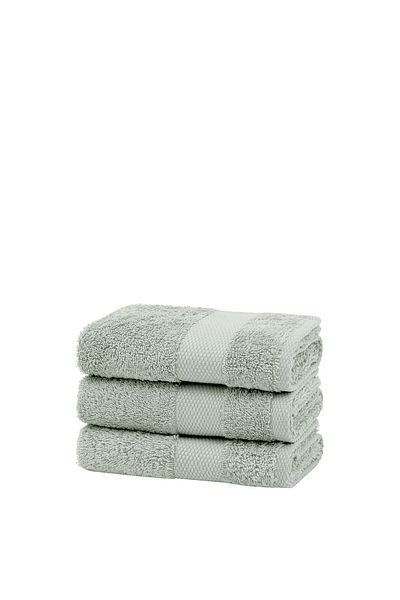 Yataş Essentials 3-Piece Guest Towel Set Nile Green - 30X50 cm