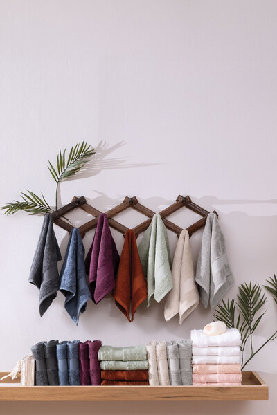 Yataş Essentials 3-комплект рушників для гостей Фуша - 30x50 см