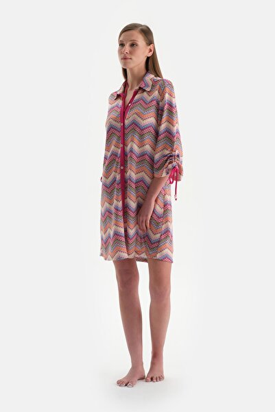 Dagi Ροζ Πουκάμισο και Σετ Pareo