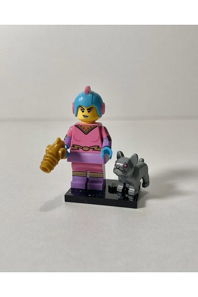 LEGO Minifigure شخصيات صغيرة 71046 سلسلة 26 بطلة الفضاء الرجعية