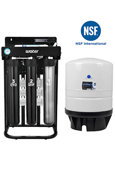 Aquames Sanayi Tipi Direk Akışlı Su Arıtma Cihazı Günde 1100 LT +40 LT Depo H...