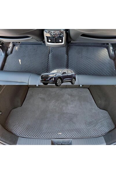 Bod Chery Tiggo 7 Pro 3D Havuzlu Paspas ve Bagaj Havuzu Seti 2023-Sonrası