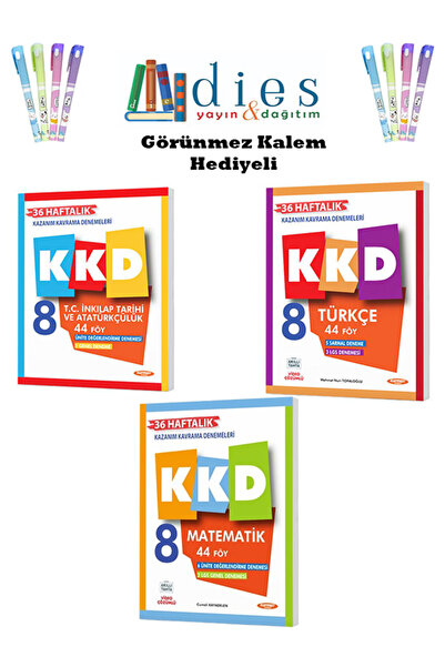 Fenomen Yayıncılık Fenomen 8. Sınıf KKD Set Matematik-T.C. İnkılap Tar.-Türkç...
