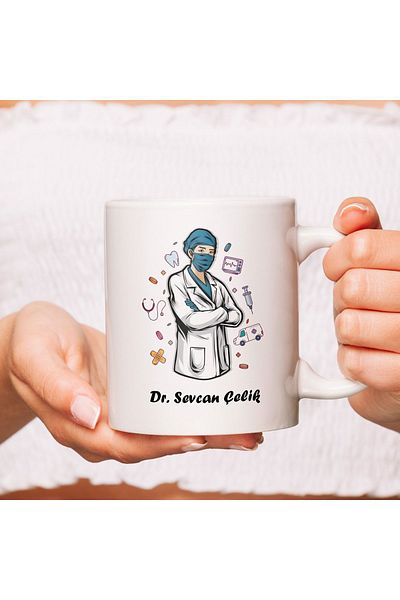 Hediyesepeti كوب قهوة خاص للأطباء