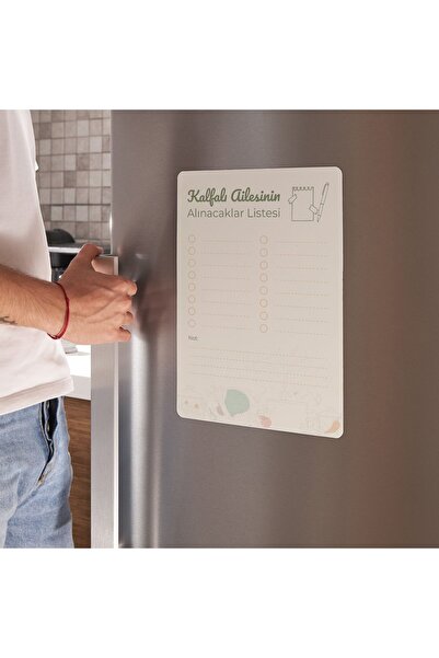Hediyesepeti Aile İsmine Özel Alınacaklar Listesi Mutfak Magneti
