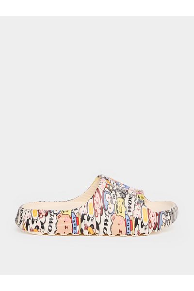 Styli Bear Print Slides