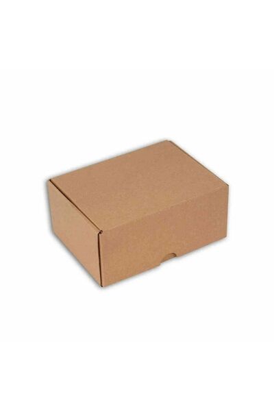 işOfis 5 Adet 18,4x13x8 cm, e-Ticaret Kargo Kutusu Kilitli, Kupa Kutusu, Bard...